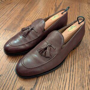 Allen Edmonds Italian Perugia Men's 9 Oxblood Loafers